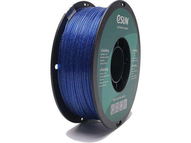 ETWINKLING 1,75mm BLUE 1kg ESUN 3D FILAMENT