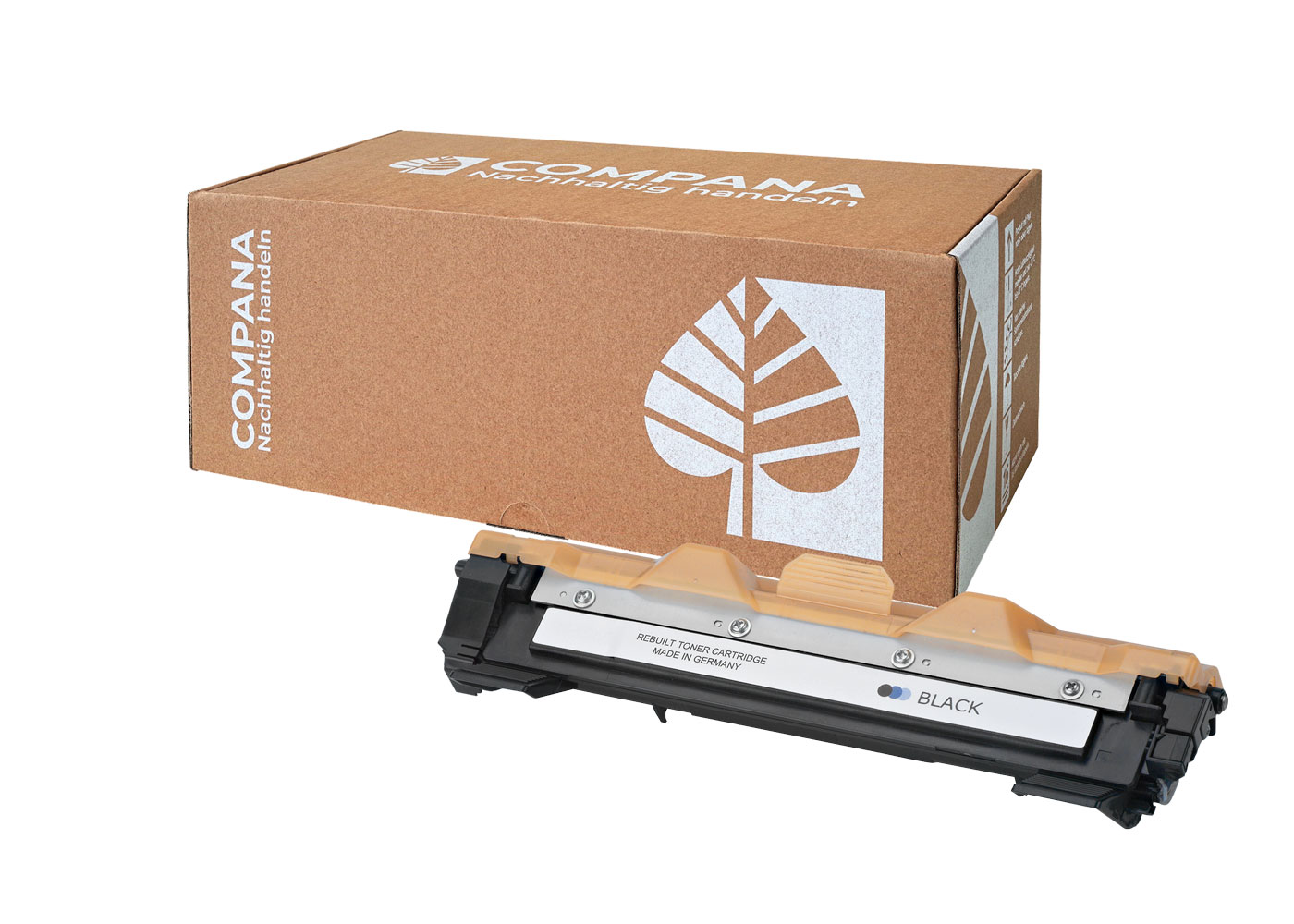 Compana Toner-Kit schwarz (46408) ersetzt TN-1050