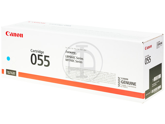 Canon Toner-Kartusche cyan (3015C002, 055)