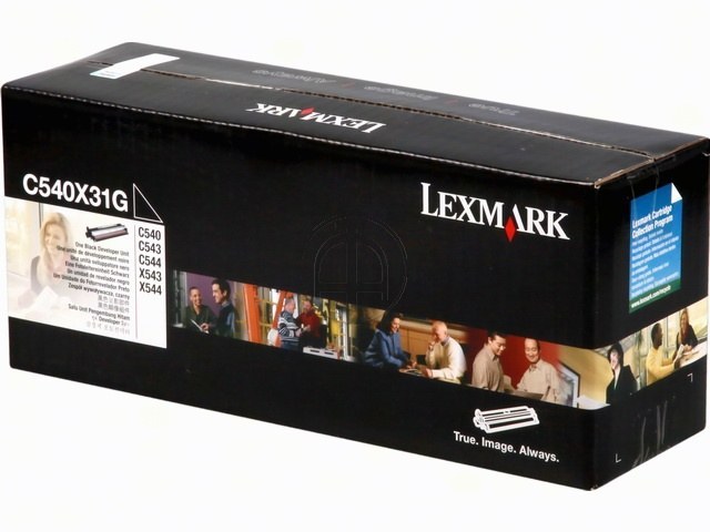 Lexmark Entwicklereinheit schwarz (C540X31G)