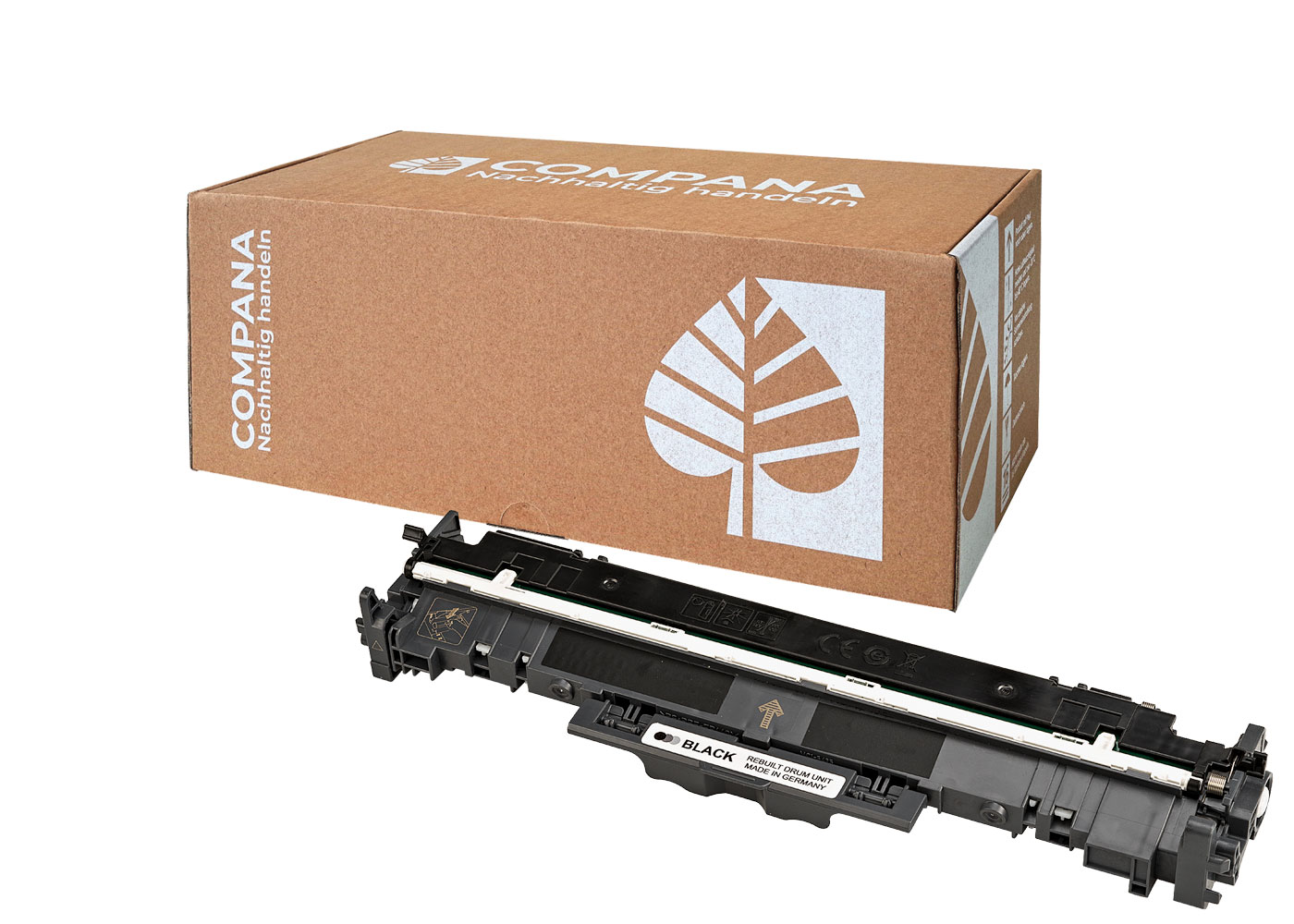 Compana Fotoleitertrommel schwarz (49859) ersetzt 32A, 051