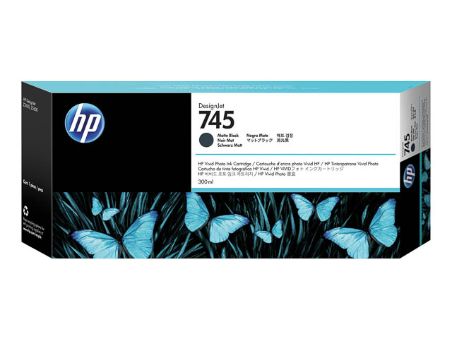 HP Tintendruckkopf schwarz matt HC (F9K05A, 745)