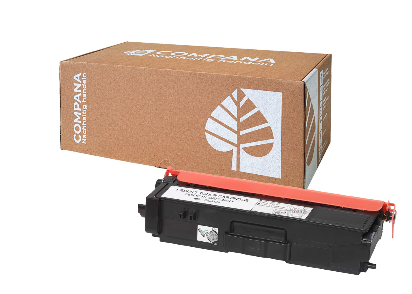 Compana Toner-Kit schwarz HC (44831) ersetzt TN-325BK