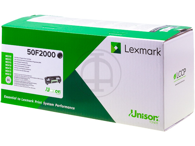 Lexmark Toner-Kit Return schwarz (50F2000, 502)