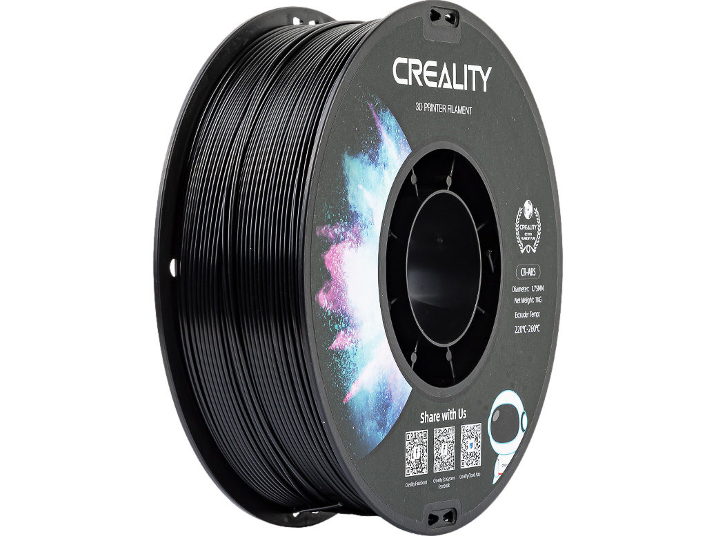 ABS 1,75mm BLK 1kg CREALITY CR 3D FILAMENT