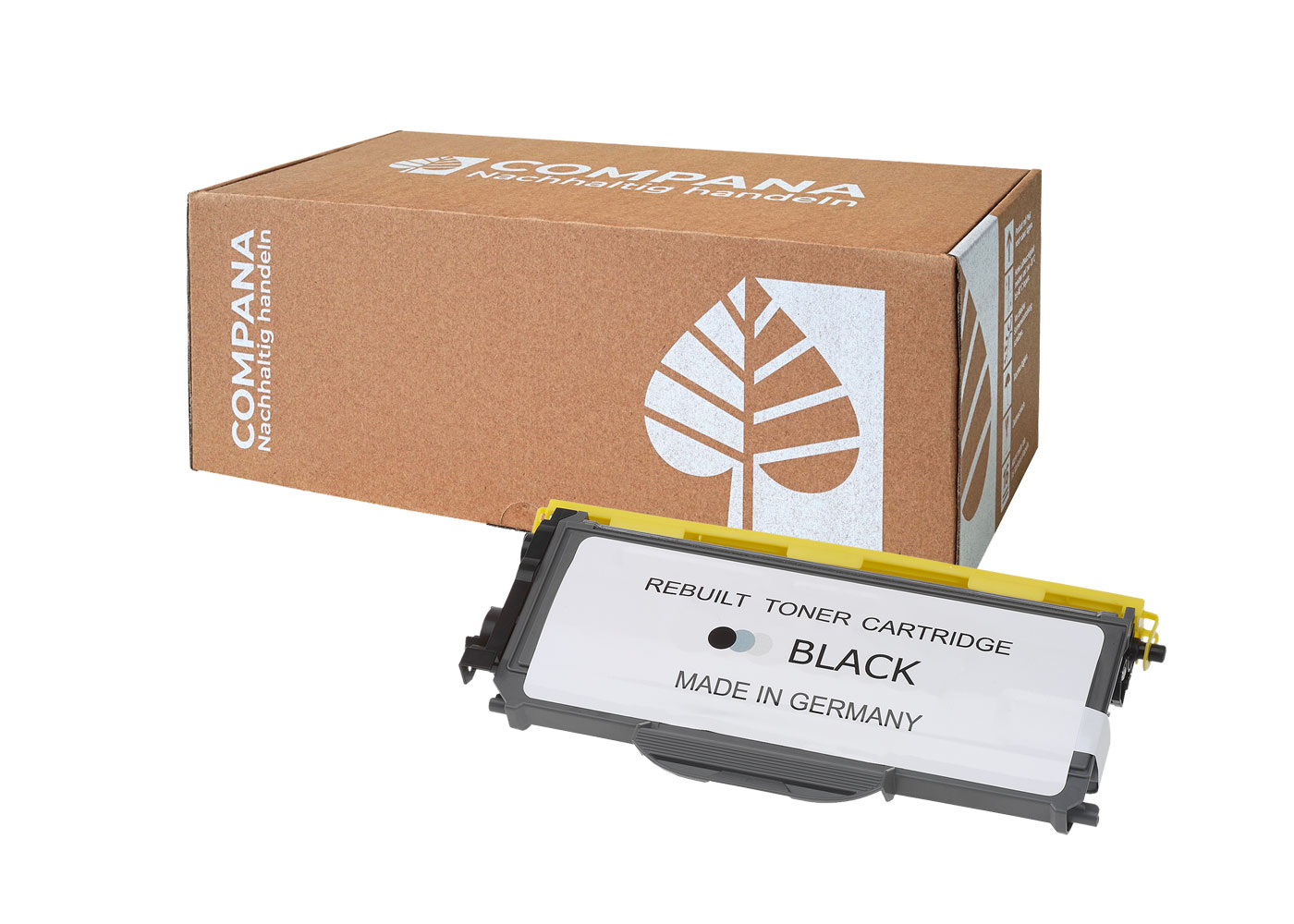 Compana Toner-Kit schwarz HC (43025) ersetzt TN-2120