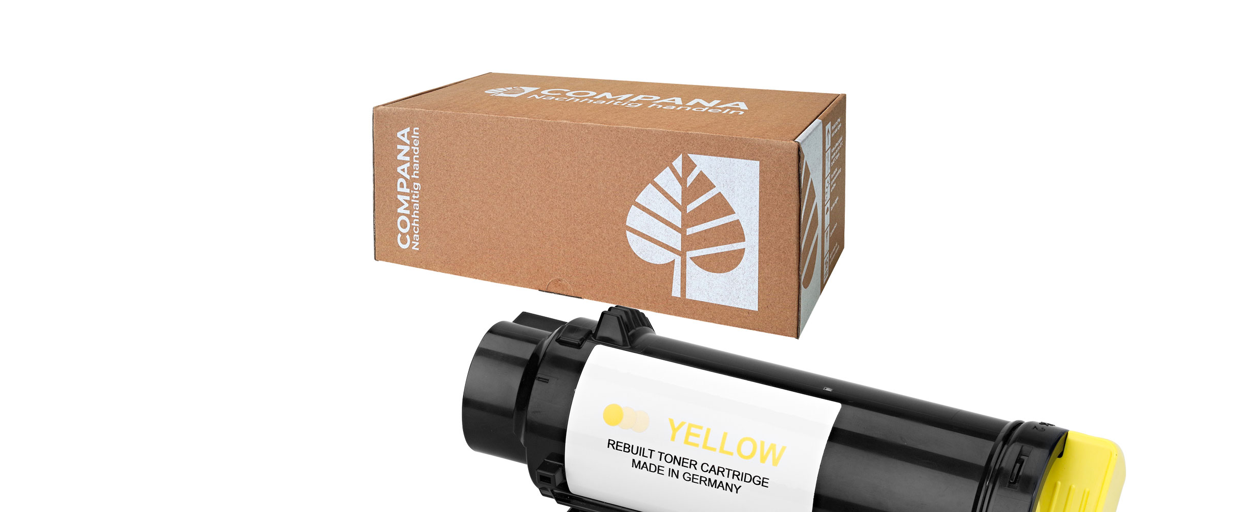 Compana Toner-Kit gelb HC plus (49885) ersetzt 106R03692