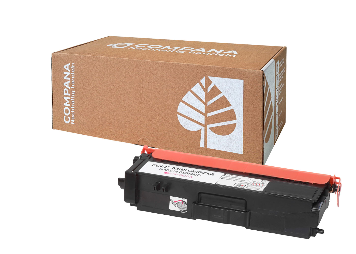 Compana Toner-Kit magenta HC plus (45043) ersetzt TN-328M, TN328M