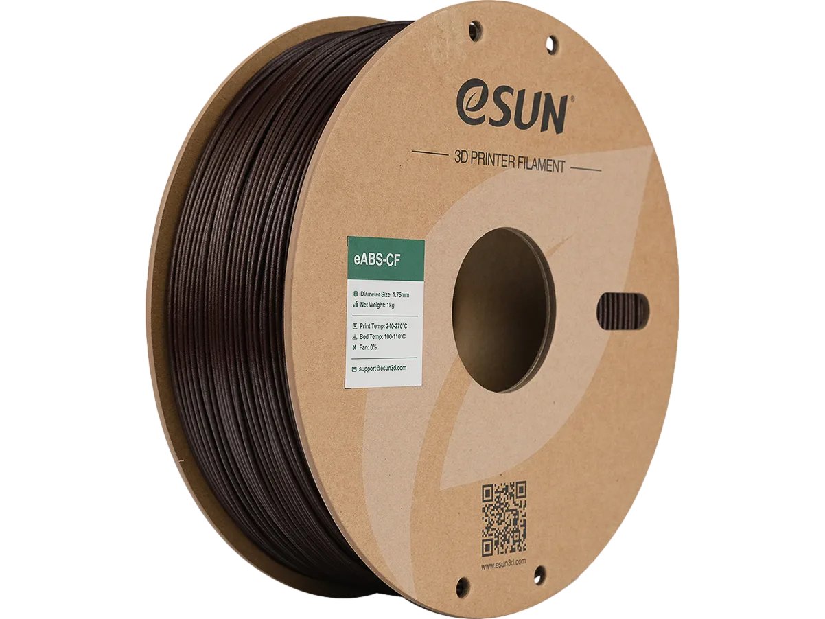EABS-CF 1,75mm DARK RED 1kg ESUN 3D FILAMENT