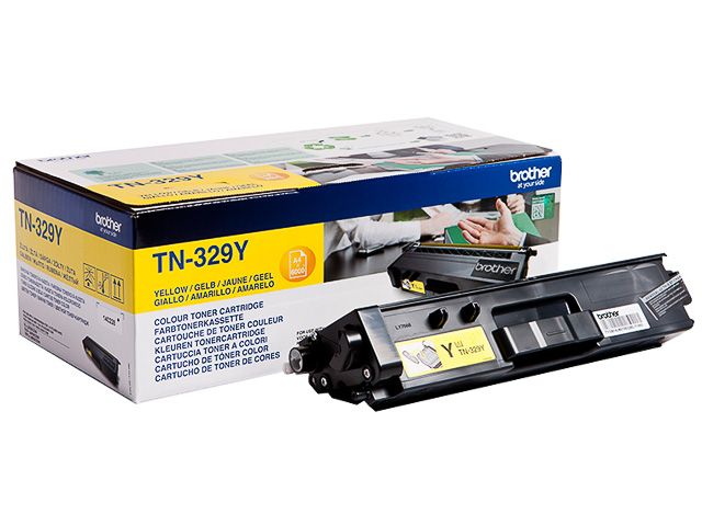 Brother Toner-Kit gelb HC plus (TN-329Y)
