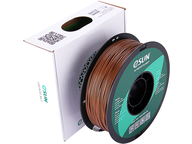 ESUN 3D FILAMENT PLA+ 1,75mm BROWN 1kg