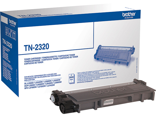 Brother Toner-Kit schwarz HC (TN-2320)