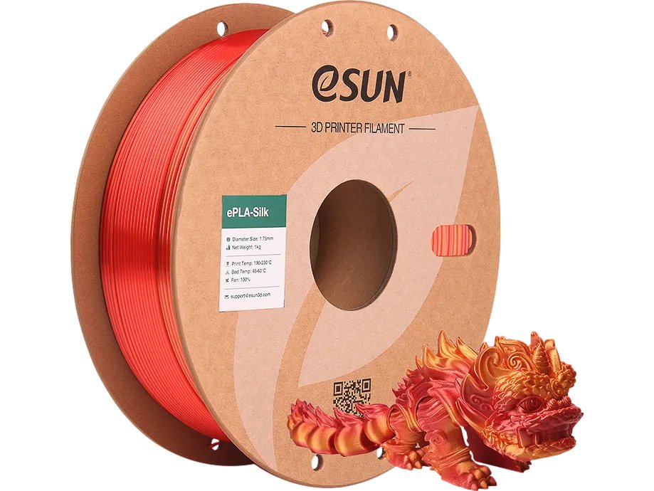 EPLA-SILK 1,75mm SCORCHING SUN 1kg ESUN 3D FILAMENT